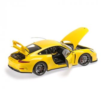 PORSCHE 911 GT3 (991) – 2013 – YELLOW W./SILVER WHEELS L.E. 300 pcs.