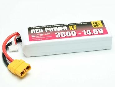 LiPo Akku RED POWER XT 3500 - 14,8V