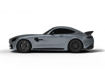 Build 'n Race Mercedes-AMG GT R, grau Auto-Bausatz mit Rückziehmotor für Kinder ab 4