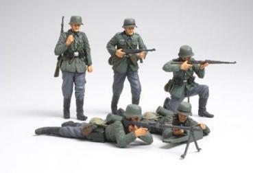 1:35 WWII Fig-Set Dt.Infantry