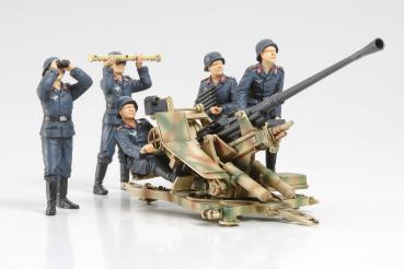 1:35 WWII Dt.3,7cm Flak37 Anti-Aircraft Gun w/Crew