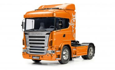 1:14 RC Scania R470 4x2 Orange metallic vorlackiert