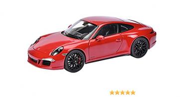 Schuco 450039000 - Porsche 911 GTS, Maßstab 1:18, rot