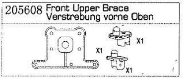 CY-2 Verstrebung vorne/oben