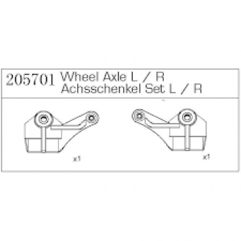 CY-2 Achsschenkel li/re