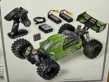 1:8 King of Dirt 2.0 100% RTR Grün