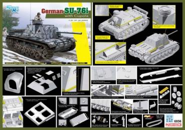 1:35  Dragon 6856 German Su-76i