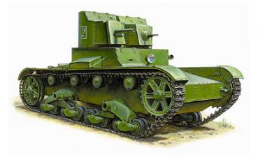 1:35 Soviet Light Tank T-26 Mod.1932