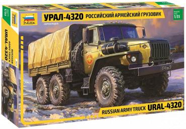 1:35 Russian Army Truck URAL-4320