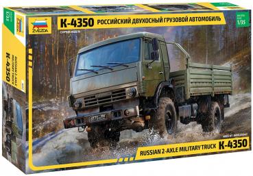 1:35 Russian 2-Axle Military Truck K-4350