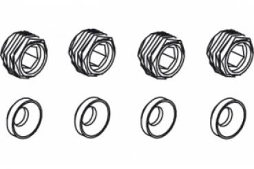 Pivot-Muttern Vo-Mj-Ti-Ho-In-LQ-SR10 VE4