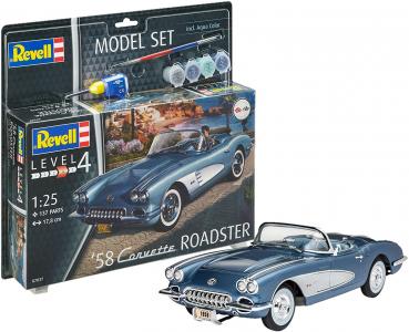 1:25 Model Set '58 Corvette Roadster