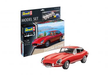 1:24 Model-Set Jaguar E-Type Coupé