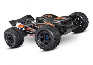 TRAXXAS SLEDGE ORANGE RTR O AKKU/LADER 1/8 TRUGGY 4WD BRUSHLESS