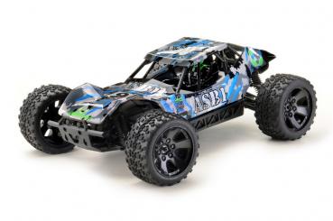 1:10 EP Sand Buggy "ASB1 CAMO-BLAU" 4WD RTR (inkl. Akku/EU-Lader)