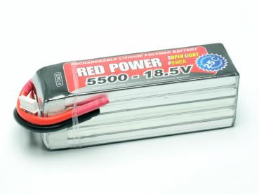 LiPo Akku RED POWER SLP 5500 - 18,5V