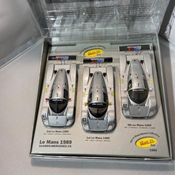 1/32Sauber Mercedes C9 Triple Pack 1989 Le Mans Winners