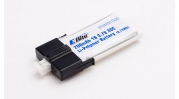 Lipo 1s 200mAh 3,7V 30C - E-Flite