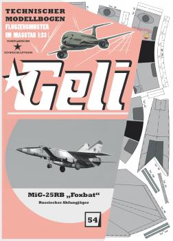 MIG-25RB “Foxbat”