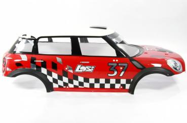 LOS250001/A Losi MINI WRC Karosserie Mittelteil, lackiert auch für Losi 5ive-T