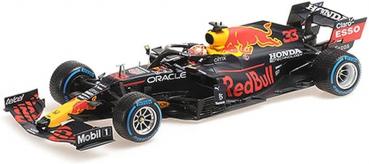 Minichamps 110211333 1:18 Red Bull Racing Honda RB16B-Max Verstappen-Winner Belgian GP 2021