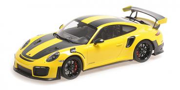 Porsche 911 (991.2) GT2 RS 2018 Weissach package Yellow with black wheels