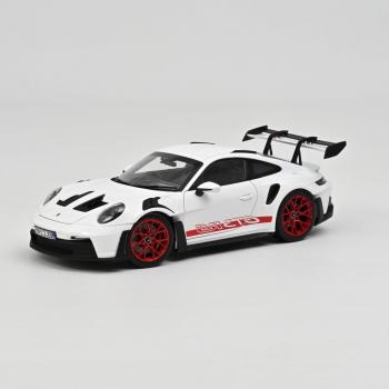 Porsche 911 GT3 RS 2022 White & Pyro red