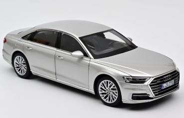 Audi A8 L D5 F8 Quattro Limousine 2018 silver met.