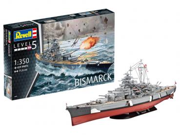 1:350 Bismarck Revell Modellbausatz