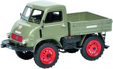 Schuco Sammlermodell Mercedes-Benz Unimog U401 Fahrzeug, 1:32