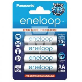 eneloop Mignon AA Akku Ni-MH 1,2V/2000mAh Blister 4