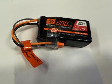 11,1V 600mAh 3S G2 Lipo 50C IC2