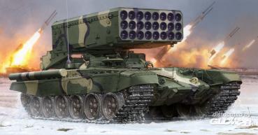 1:35 Russian TOS-1 24-Barrel Multipe Rocket L