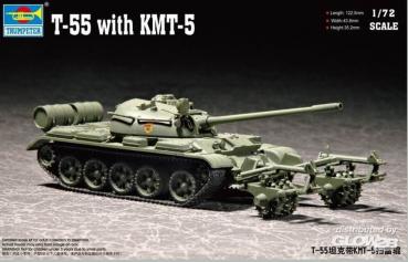 1:72 T-55 with KMT-5