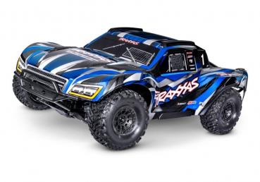 NEU TRAXXAS MAXX-SLASH 6S 4X4 BLAU 1/8 SHORT-COURSE-TRUCK RTR BRUSHLESS, OHNE AKKU UND LADEGERÄT