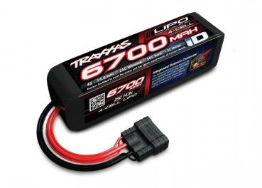 6700mAh 14,8V 4-Zellen 25C TRAXXAS LIPO mit iD-Stecker