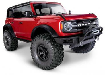 NEU TRAXXAS TRX-4 2021 FORD BRONCO ROT RTR O. AKKU/LADER 1/10 4WD SCALE-CRAWLER BRUSHED