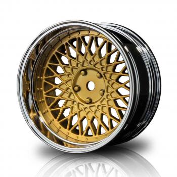 MST Drift Felge 501 Silber-Gold Offset verstellbar (4)