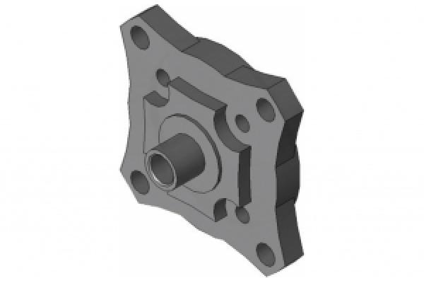 Differentialgehäuse A-LX- LX1/G TP vorne +hinten