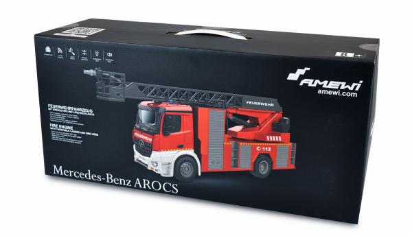 Mercedes-Benz Feuerwehr Drehleiterfahrzeug 1:18 RTR