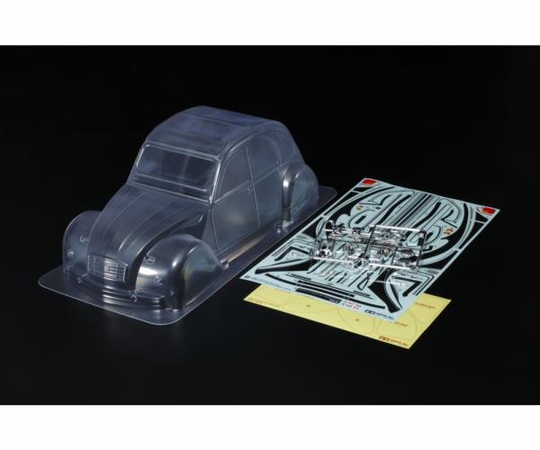 1/10 Kar.-Satz Citroen 2CV Charleston Clear Body