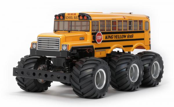 1:18 RC King Yellow 6x6 Bus (G6-01)