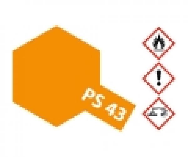 PS-43 Translucent Orange Polyc. 100ml