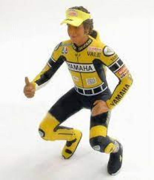 FIGURINE SITTING – VALENTINO ROSSI – MOTOGP 2005 LAGUNA SECA L.E. 3999 pcs.