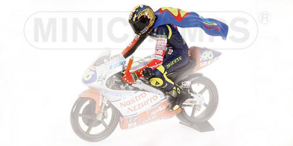 FIGURINE – RIDING – VALENTINO ROSSI – WORLD CHAMPION GP 125 1997