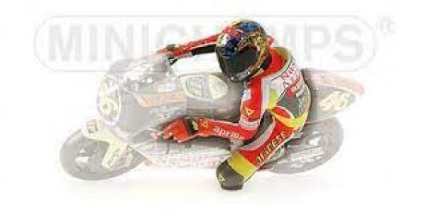 FIGURINE RIDING – VALENTINO ROSSI – WORLD CHAMPION – GP 250 1999 L.E. 7646 pcs.