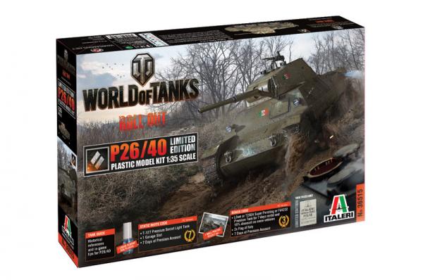 1:35 World of Tanks - P26/40 Limited Edition