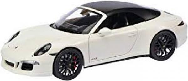 Schuco 450039500 - Porsche 911 GTS, Maßstab 1:18, Fahrzeug, weiß