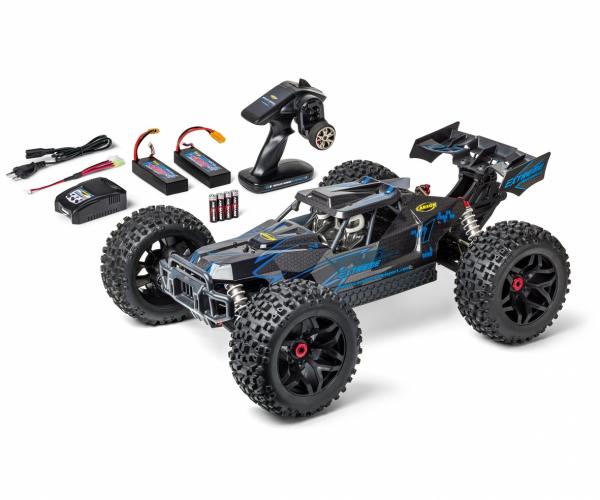 1:8 Virus Extreme 2.4G 100% RTR blau inkl. Lipo und Ladegerät