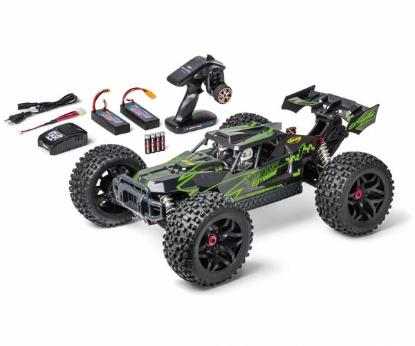 1:8 Virus Extreme 2.4G 100% RTR grün inkl.Lipo und Ladegerät